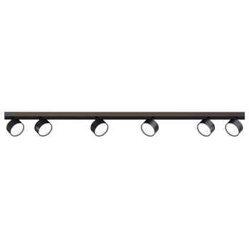 Kinkiet GX53 LED Capris ruchomy x6 czarny-39820