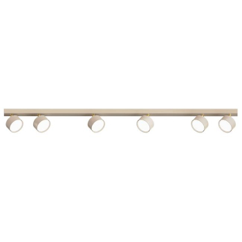 Kinkiet GX53 LED Capris ruchomy x6 beżowy+złoty-39823
