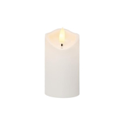 Świeczka LED 5x13cm 2000K 2xAA płomień biała-39912