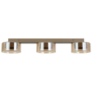 Kinkiet GX53 LED Glossy x3 beżowy bursztyn-39950