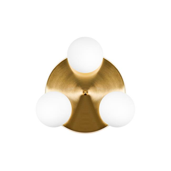Kinkiet E27 LED Bali-12 29cm x3-1 złoty-39941