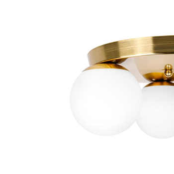 Kinkiet E27 LED Bali-12 29cm x3-1 złoty-39942