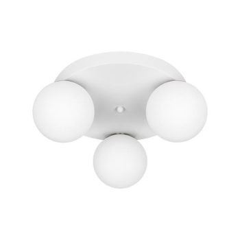 Kinkiet E27 LED Bali-12 29cm x3-1 biały+złoty-39974