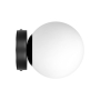Kinkiet E27 LED Bali-15 15cm x1 czarny-39934