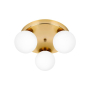 Kinkiet E27 LED Bali-12 29cm x3-1 złoty-39939
