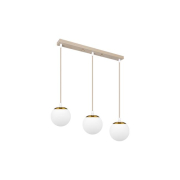 Oprawa wisząca E27 Bali-12 50cm x3-1 beż+złoty-40218