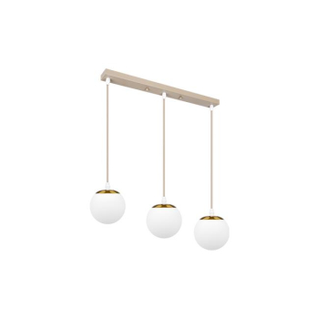 Oprawa wisząca E27 Bali-12 50cm x3-1 beż+złoty-40218