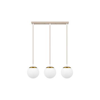 Oprawa wisząca E27 Bali-12 50cm x3-1 beż+złoty-40219