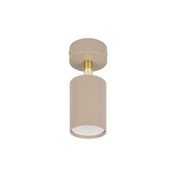 Kinkiet GU10 LED Bardo ruchomy x1 beż+złoty-40296