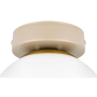 Kinkiet E27 LED Bali-15 15cm x1 beż+złoty-40237