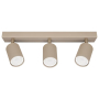 Kinkiet GU10 LED Lucerno ruchomy x3 beżowy-40261