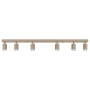 Kinkiet GU10 LED Lucerno ruchomy x6 beżowy-40271