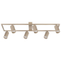 Żyrandol LED GU10 Bumo x6 beżowy-40309