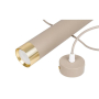 Lampa wisząca Keon GU10 x1 beż+złoty-40349