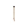 Oprawa wisząca E27 Sznur 120cm x2 czarna-40351
