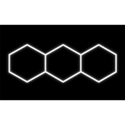 Lampa LED Hexagon 3S 128W 252x97cm zestaw 6500K-40409