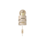 Kinkiet E27 LED Elen ruchomy x1 beż+złoty wtycz-40435