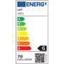 Żyrandol LED Galaxis Herkules 54x54x13cm 70W czar.-40504