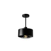 Kinkiet E27 LED Nilo 20cm czarna-40715