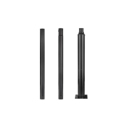 Słup oświetleniowy 60mm 3m 20x20cm czarny-40734