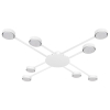 Żyrandol LED GX53 Zibo x8 biały-40804