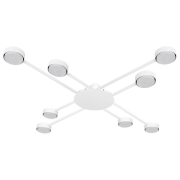 Żyrandol LED GX53 Zibo x8 biały-40804