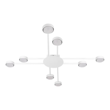 Żyrandol LED GX53 Zibo x8 biały-40805