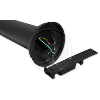 Lampa ogrodowa LED E27 Manila stojąca 45cm cza dym-40829