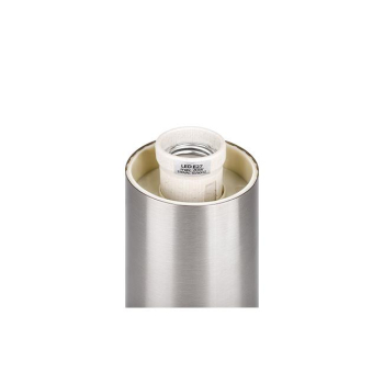 Lampa ogrodowa LED E27 Manila stojąca 65cm srebrna-40934
