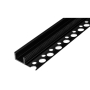 Profil LED PCV 33x12 Wpusz glazura czarny 2m Mlec-41019