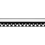 Profil LED PCV 33x12 Wpusz glazura czarny 2m Mlec-41022