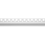 Profil LED PCV 33x12 Wpusz glazura biały 2m Trans-41036