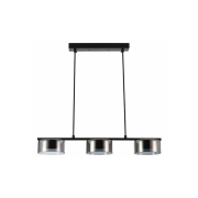 Oprawa wisząca GX53 Glossy x3 czarna dymiona-41281