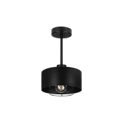 Kinkiet E27 LED Nilo 20cm czarna-41290