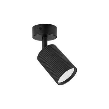 Kinkiet GU10 LED Lucerno ruchomy x1 czarny-41220