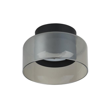Kinkiet GX53 LED Glossy x1 czarny dymiony-41283