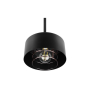 Kinkiet E27 LED Nilo 20cm czarny+miedź-41297