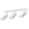 Kinkiet GU10 LED Glamour ruchomy x3 biały-41388