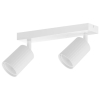 Kinkiet GU10 LED Lucerno ruchomy x2 biały-41398