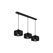 Oprawa wisząca E27 Nilo x3 20cm czarna-41369