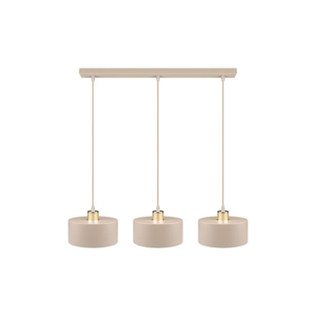 Oprawa wisząca E27 Nilo x3 20cm beżowy+złoty-41348