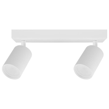 Kinkiet GU10 LED Lucerno ruchomy x2 biały-41399