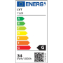 Żyrandol LED Modena Grando 4000K 70cm 34W czarny-41353