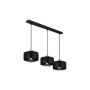 Oprawa wisząca E27 Nilo x3 20cm czarny+miedź-41373