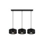 Oprawa wisząca E27 Nilo x3 20cm czarny+miedź-41374
