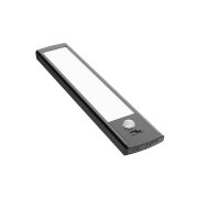 Lampa podszafkowa USB PIR Kumo 20cm 1w czarna-41455