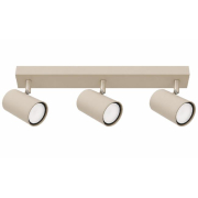 Kinkiet GU10 LED Richi ruchomy x3 beżowy -41577