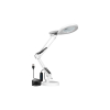 Lampa biurkowa kreślarska Lena lupa 3CCT 10W biała-41676