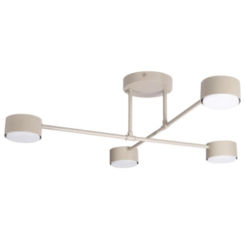Żyrandol LED GX53 Komi x4 beżowy-41764