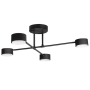 Żyrandol LED GX53 Komi x4 czarny-41757